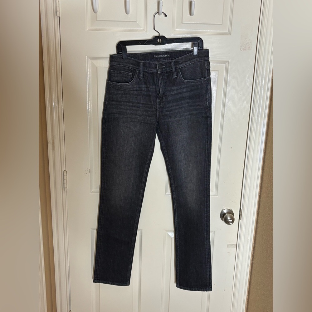 Rising Sun Mfg Co Selvedge Denim Dark Wash Blue Jeans Mens 32x32 Made In USA​​